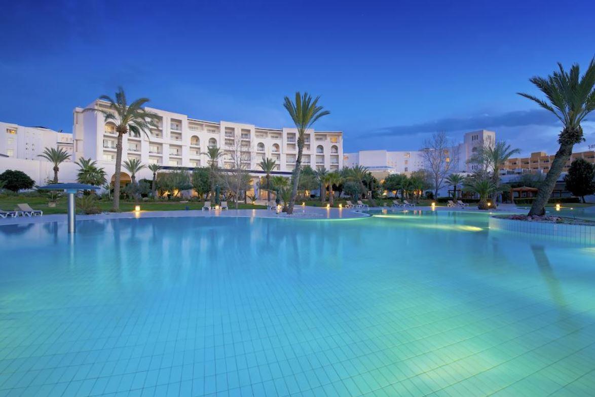 Vincci Saphir Palace & Spa Hotel Yasmine Hammamet Bagian luar foto