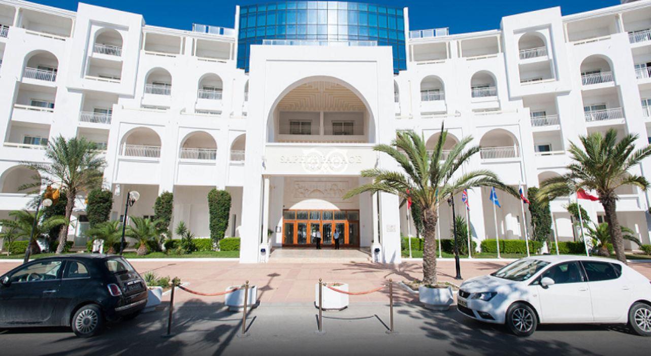 Vincci Saphir Palace & Spa Hotel Yasmine Hammamet Bagian luar foto